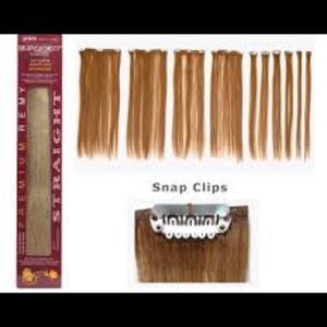 New! Euronext Human Hair Extensions Blonde Frost! 18” long! Gorgeous!